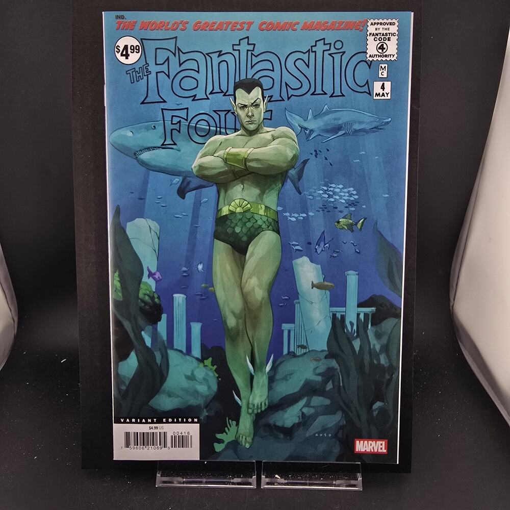FANTASTIC FOUR #4 Facsimile Edition 1:25 Phil Noto Namor Variant MCU NM+ MARVEL